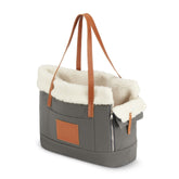 Liiva Grey Dog Carrier & Handbag by Labbvenn